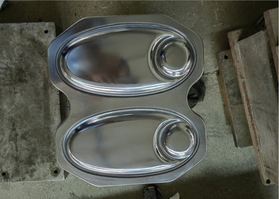 قالب فشرده سازی بشقاب های غذاخوری ملامینه رستورانی 5 اینچ با دقت بالا