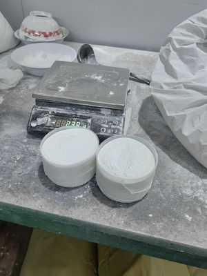 پودر قالب گیری ملامین دانسیته 1.573 99.81% درجه صنعتی