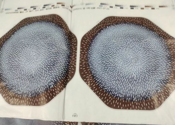 کاغذ برگردان ملامینه مدرن 38g/M2 - 45g/M2 سفارشی سازی رنگ