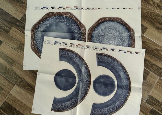 38-45 گرم / متر مربع کاغذ برگردان ملامینه برای ظروف غذاخوری ملامین نمونه موجود