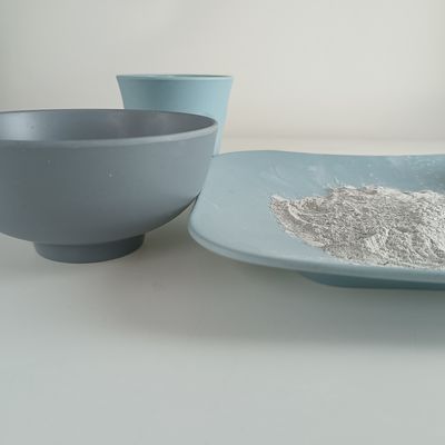 پودر لعاب ملامین C3H6N6 1.661 دانسیته 99.8% خلوص Food Touch Safe