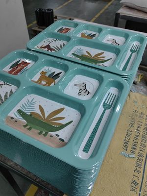 20 کیلوگرم / کیسه ملامین مواد اولیه Cas 108-78-1 کاسه های پلاستیکی ملامینه