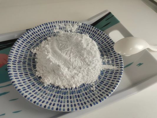 پودر براق کننده ملامین سفید درجه صنعتی برای روکش های تزئینی