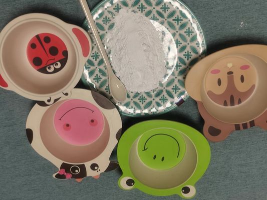 ترکیب پودر رزین ملامین پلاستیک 99.8% آمینو 25 کیلوگرم/کیسه