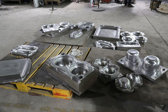 قالب ظروف ملامینه قابل تنظیم قالب تک حفره شکل دهی چند حفره