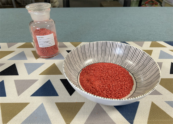 گرانول های ملامینه مرمری که برای تولید ظروف غذاخوری بدلی استفاده می شود