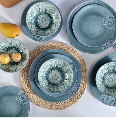 برنامه شام ملامین آبی سبز برای داخل و خارج از منزل