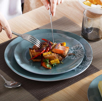 برنامه شام ملامین آبی سبز برای داخل و خارج از منزل