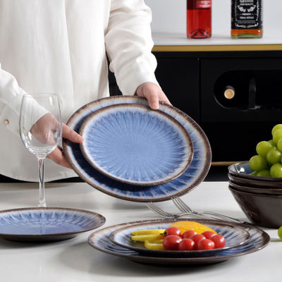 مقاومت در برابر گرما ملامینه ظروف میز تنظیم میکروویو در فضای باز