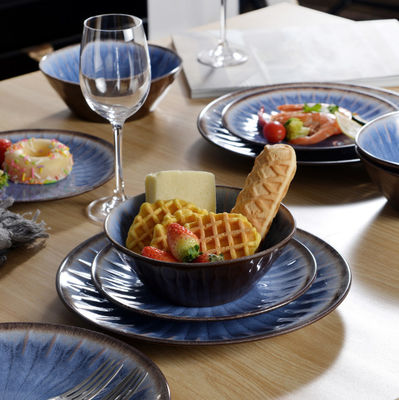 مقاومت در برابر گرما ملامینه ظروف میز تنظیم میکروویو در فضای باز