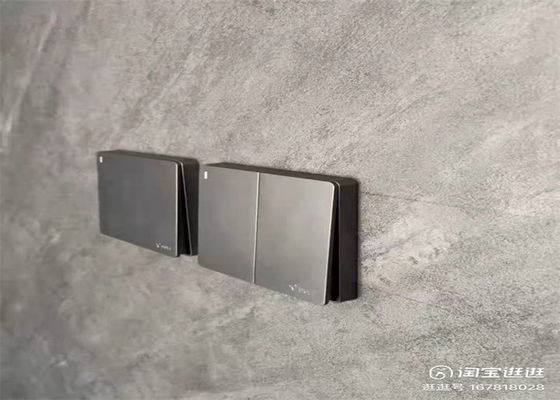 پنل سوئیچ ملامین پلاستیک خالص سفید دانه دار اوریا