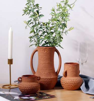 گلدان بلند سرامیکی با دهن وسیع هدیه روز شکرگزاری