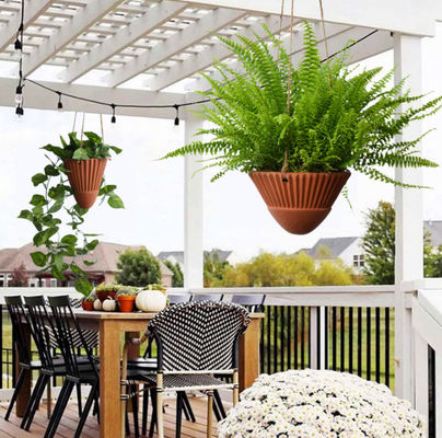 گلدان های آویزان برای گیاهان داخلی، گلدان های آویزان تراکوتا، گلدان های آویزان سرامیکی، سبد آویزان، گلدان های آویزان