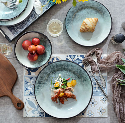 طعام سبز 12 تکه ملامین برای استفاده در فضای باز