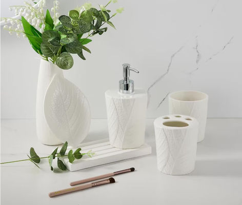 دارنده های مسواک های سرامیکی بدون سرب لوازم حمام 4 عدد