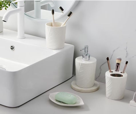 دارنده های مسواک های سرامیکی بدون سرب لوازم حمام 4 عدد