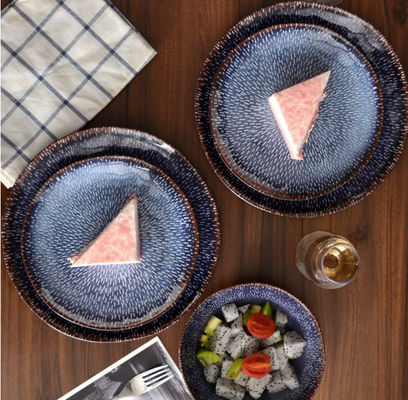 مجموعه ظروف گرد ملامینه بدون تراشه مقاوم در برابر تراشه