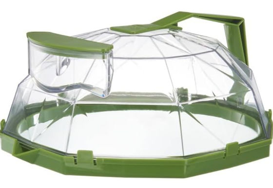 ميكروويف خوب و خوشمزه پوشه آبپاشي غذايي آشپزخانه گجت هاي 10 اينچي با دستگير