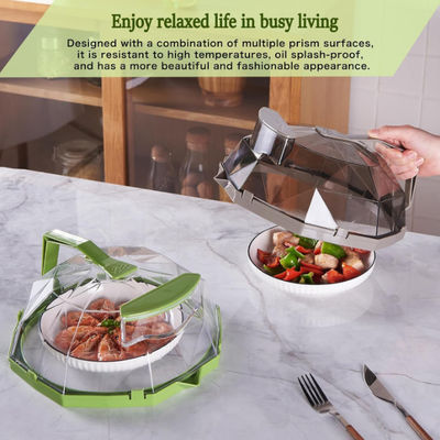 ميكروويف خوب و خوشمزه پوشه آبپاشي غذايي آشپزخانه گجت هاي 10 اينچي با دستگير