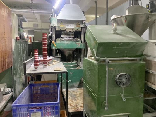 دستگاه قالب دهی فشرده سازی ملامین با پیش گرم کننده برای ظروف فنجان