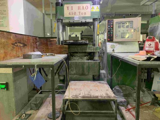 دستگاه قالب دهی فشرده سازی ملامین با پیش گرم کننده برای ظروف فنجان