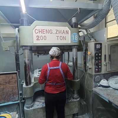 دستگاه قالب گیری ظروف میز ملامینه کنترل شده توسط کامپیوتر 1 * 2 حفره برای صفحه ملامینه سفارشی