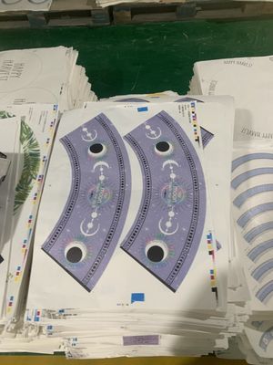 100٪ ضخامت سفارشی رزین Melamine Decal Paper برای ظروف شام Melamine