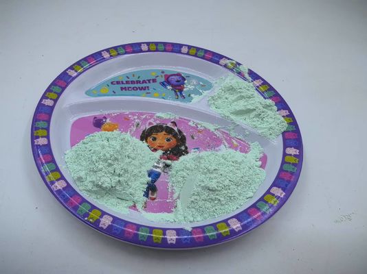 استفاده از پودر شیشه ای سفید LG110 LG220 LG250 برای روشن کردن ظروف میز ملامین