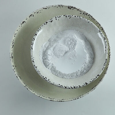 مواد اولیه بشقاب، فنجان، سینی، کاسه و قاشق ملامین با نام تجاری GUFAITH، درجه غذایی، 100% رزین ملامین، مواد شیمیایی آمینو