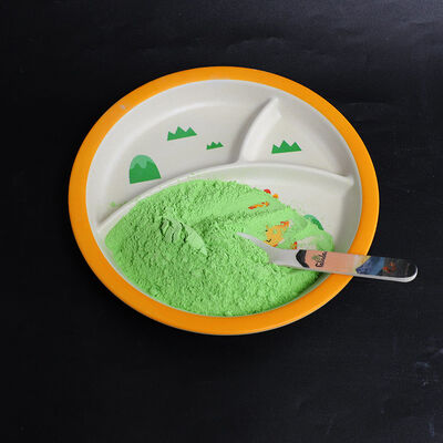 چگالی 1573 Gcm3 پودر ملامین خالص نقطه ذوب 335 درجه سانتیگراد ایده آل برای تولید پلاستیک های مقاوم در برابر شعله و چسب