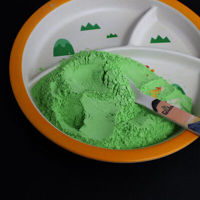 چگالی 1573 Gcm3 پودر ملامین خالص نقطه ذوب 335 درجه سانتیگراد ایده آل برای تولید پلاستیک های مقاوم در برابر شعله و چسب