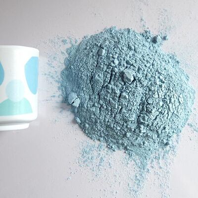 SHUANGYAN Blue Urea Formaldehyde Compound Powder مقاومت در برابر دماهای بالا استفاده می شود